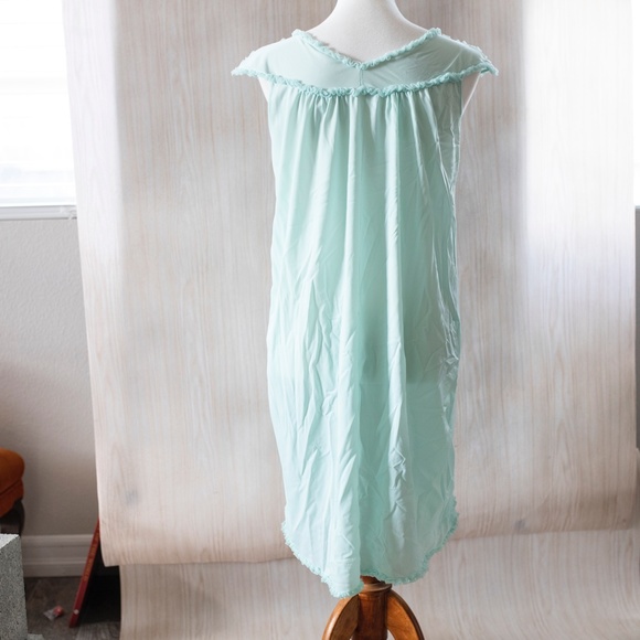 Vintage Teal Nighty - Picture 7 of 14